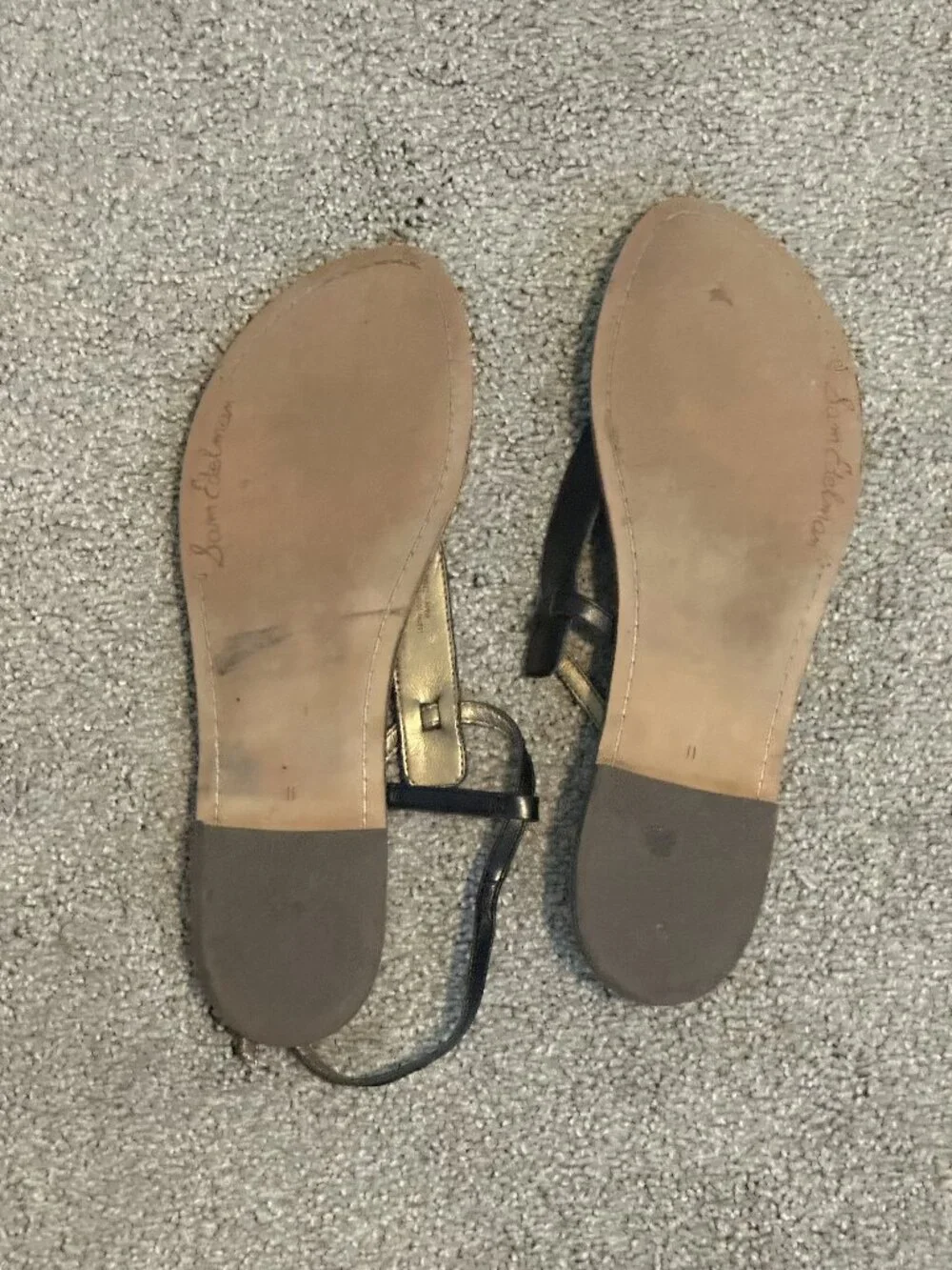 Sam Edelman Gigi Thong Black Size 11 Used